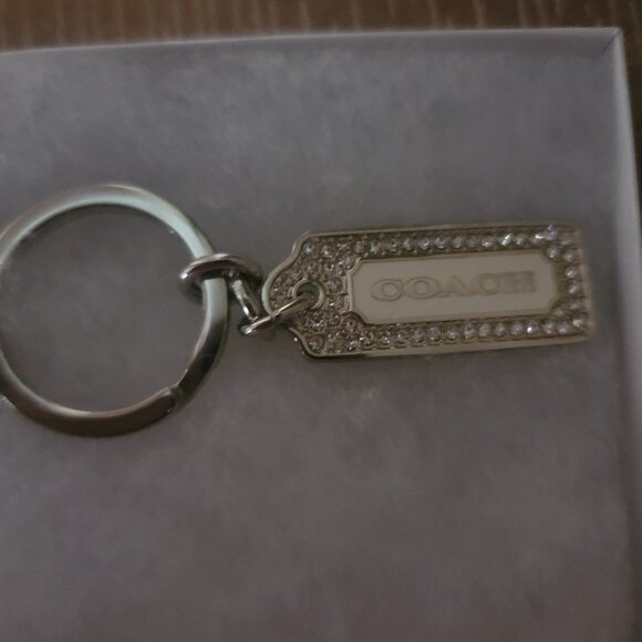 COACH Rhinestone Keychain (Brand New)(Gift Box included) - Picture 6 of 9